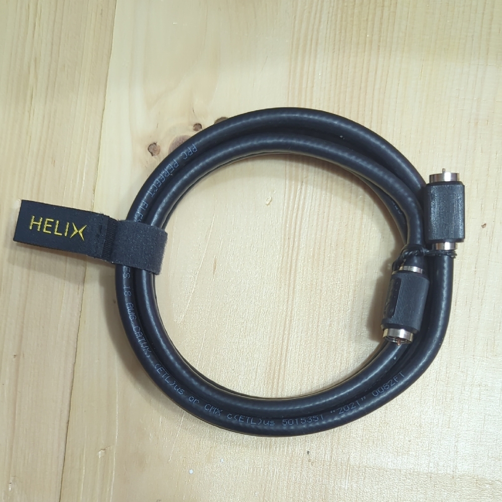 Helix Black Wired Router Cable